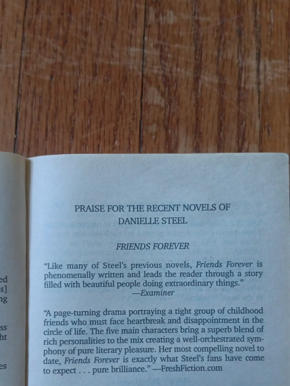 Friends Forever: A Novel By Danielle Steel Paperback Fiction Book